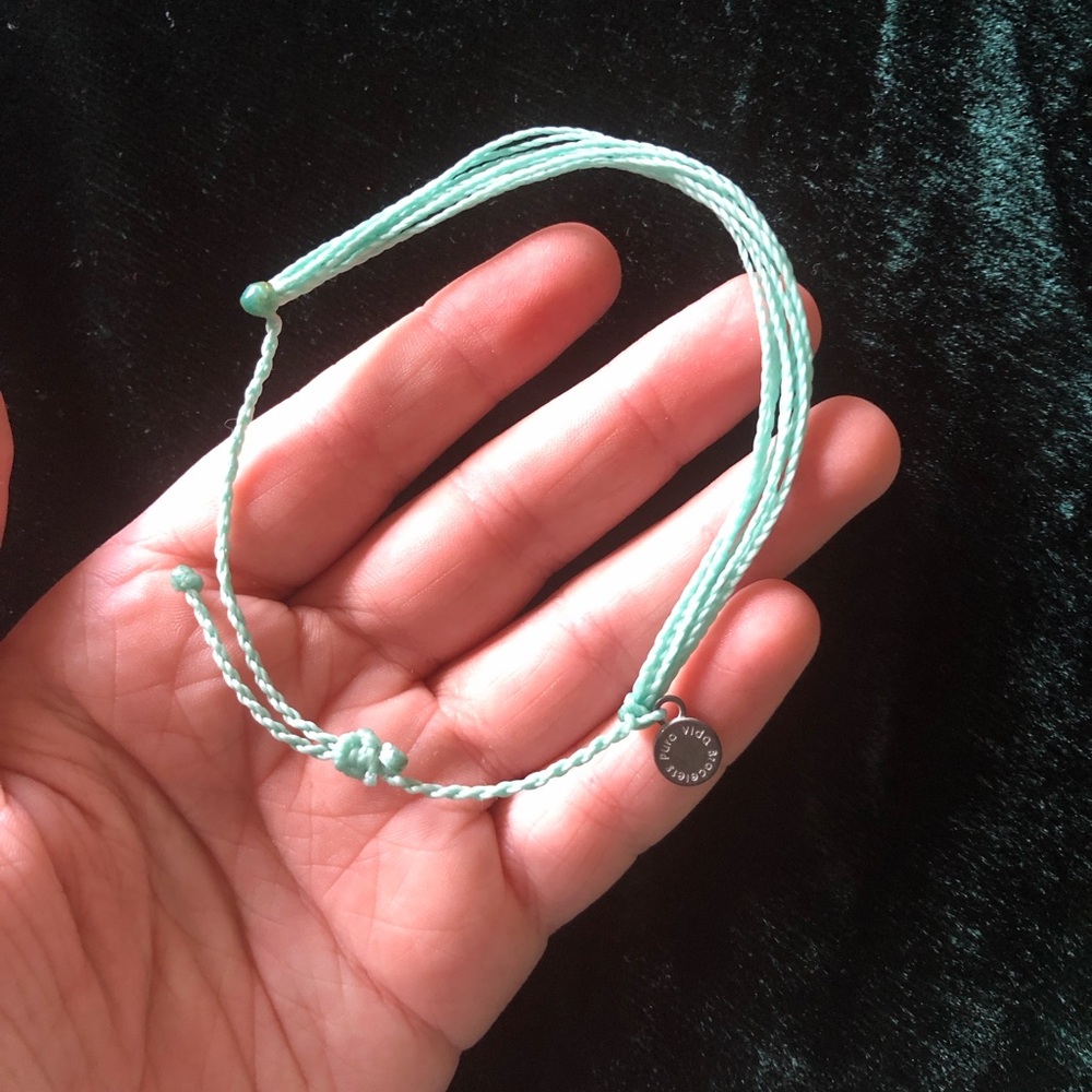 Pura Vida Seafoam Braided Bracelet